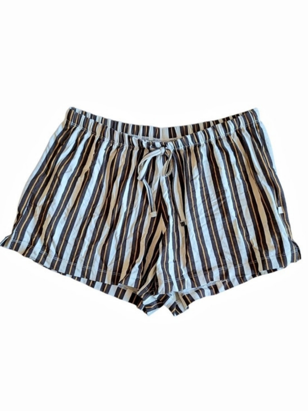 Women's Jax & Lennon Bamboo Harvest Stripe Weekender Shorts Large